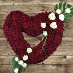 Corona de rosas rojas Maroma