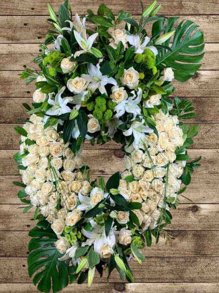 Corona de rosas Galana