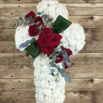 Cruz de flores Corallada